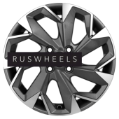 Диски Khomen Wheels 6x15/4x100 ET45 D56,6 KHW1508 (Nexia) Gray-FP