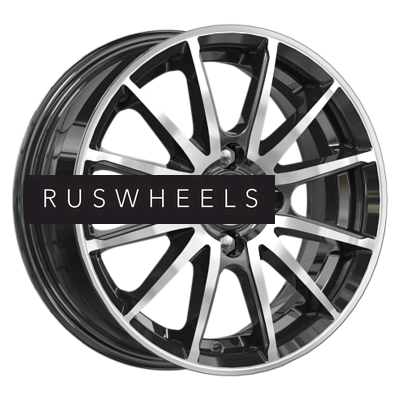 Диски КИК 5,5x14/4x100 ET38 D67,1 Квант (КС960) Алмаз черный Диски КИК 5,5x14/4x100 ET38 D67,1 Квант (КС960) Алмаз черный