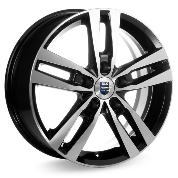 Диски КиК 6.5\R16 5*108 ET50 d63.35 Алмаз черный SK Диски КиК 6.5\R16 5*108 ET50 d63.35 Алмаз черный SK
