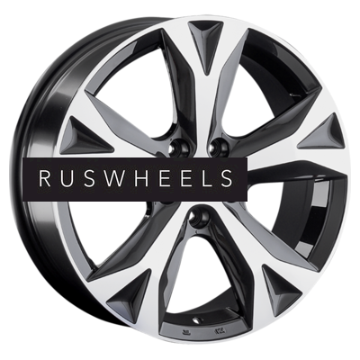 Диски Replay 7,5x18/5x114,3 ET38 D60,1 CHG50 BKF (конус, C570)