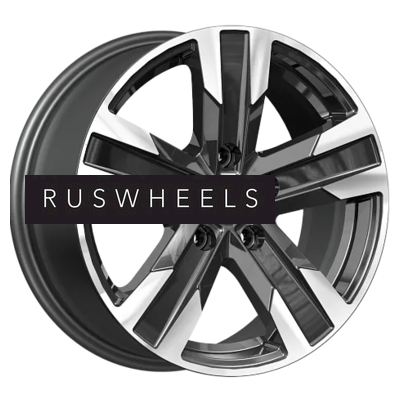 Диски КИК 7x16/5x112 ET45 D66,6 Висмут (КС1009) Алмаз черный Диски КИК 7x16/5x112 ET45 D66,6 Висмут (КС1009) Алмаз черный