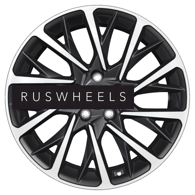 Диски Khomen Wheels 7,5x18/5x114,3 ET45 D60,1 KHW1804 (Camry) Black-FP