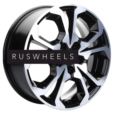 Диски Khomen Wheels 6,5x17/5x114,3 ET45 D54,1 KHW1711 (Coolray) Black-FP Диски Khomen Wheels 6,5x17/5x114,3 ET45 D54,1 KHW1711 (Coolray) Black-FP