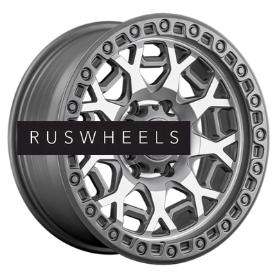Диски LS FlowForming 9x17/6x139,7 ET20 D106,1 RC91 MGMF (конус, Колпак+лого)