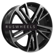 Диски Khomen Wheels 8x18/5x114,3 ET45 D60,1 KHW1815 (Geely Atlas (Pro) / Changan CS75) Black-FP Диски Khomen Wheels 8x18/5x114,3 ET45 D60,1 KHW1815 (Geely Atlas (Pro) / Changan CS75) Black-FP