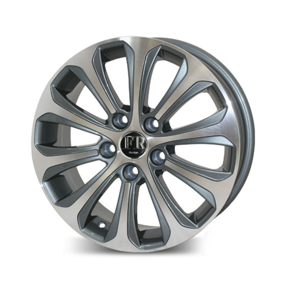 Диски Replica FR 6.5\R16 5*114.3 ET45 d60.1 M/GRA