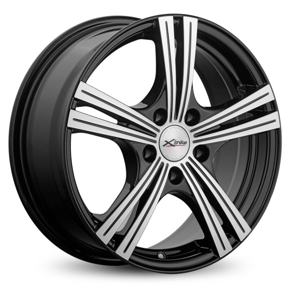 Диски Xtrike 6.5\R16 5*100 ET45 d67.1 BK/FP Диски Xtrike 6.5\R16 5*100 ET45 d67.1 BK/FP