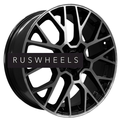 Диски Khomen Wheels 7x18/5x112 ET45 D57,1 KHW1818 (Karoq) Black-FP