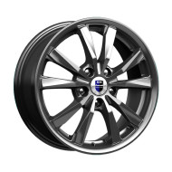 Диски КиК  Спайдер (КС649M)  6,5\R16 5*114,3 ET50  d60,1  Дарк платинум  [76557]