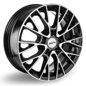 Диски Xtrike 6.5\R16 5*100 ET38 d67.1 BK/FP Диски Xtrike 6.5\R16 5*100 ET38 d67.1 BK/FP